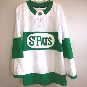 Toronto Maple Leafs Adidas Hockey Jersey - St.Pats